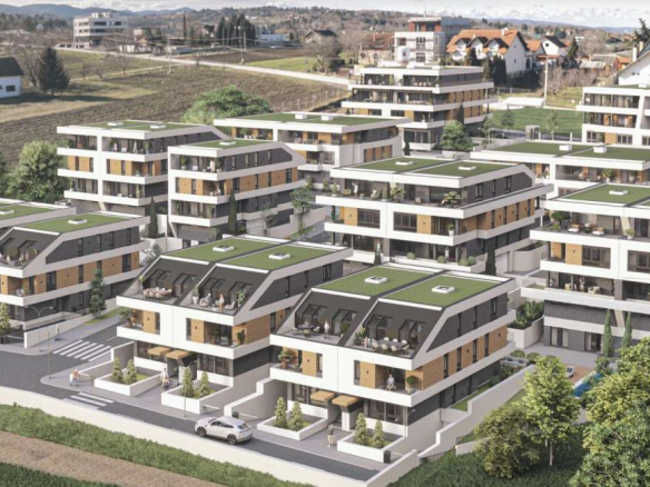 Luksuzan četvorosoban penthouse sa dve garaže na Popovici