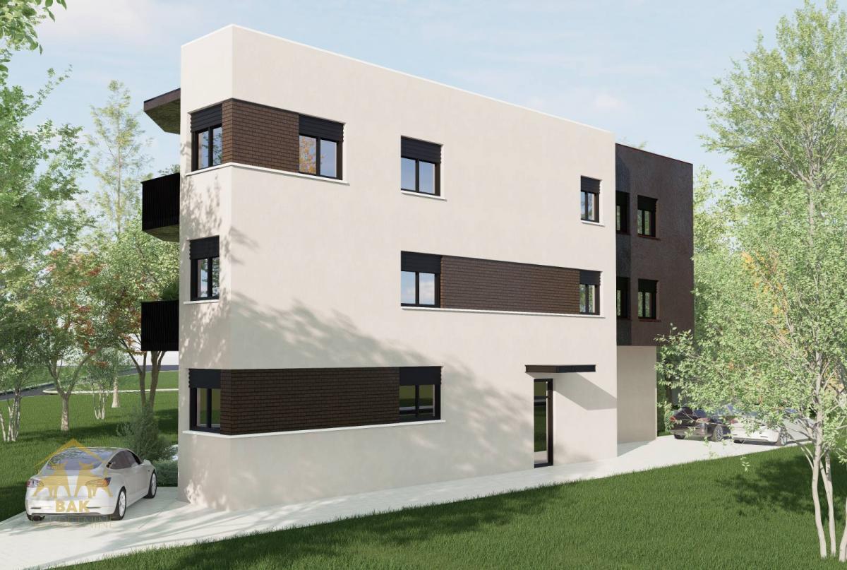 Nov trosoban stan na Novom Naselju, Novi Sad, prizemlje, 68 m²