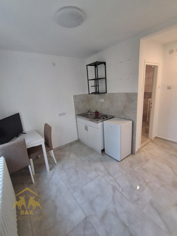 Odlična renovirana polunameštena garsonjera na Futoškom putu